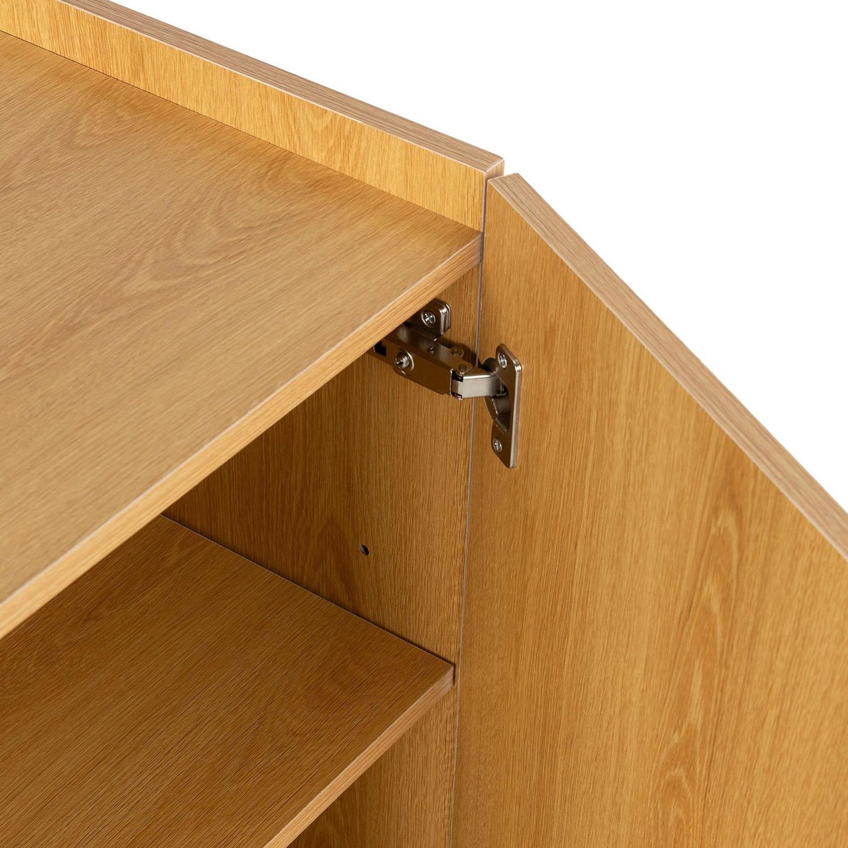 VS VENTA-STOCK Buffet Siren 4 portes Couleur Chêne