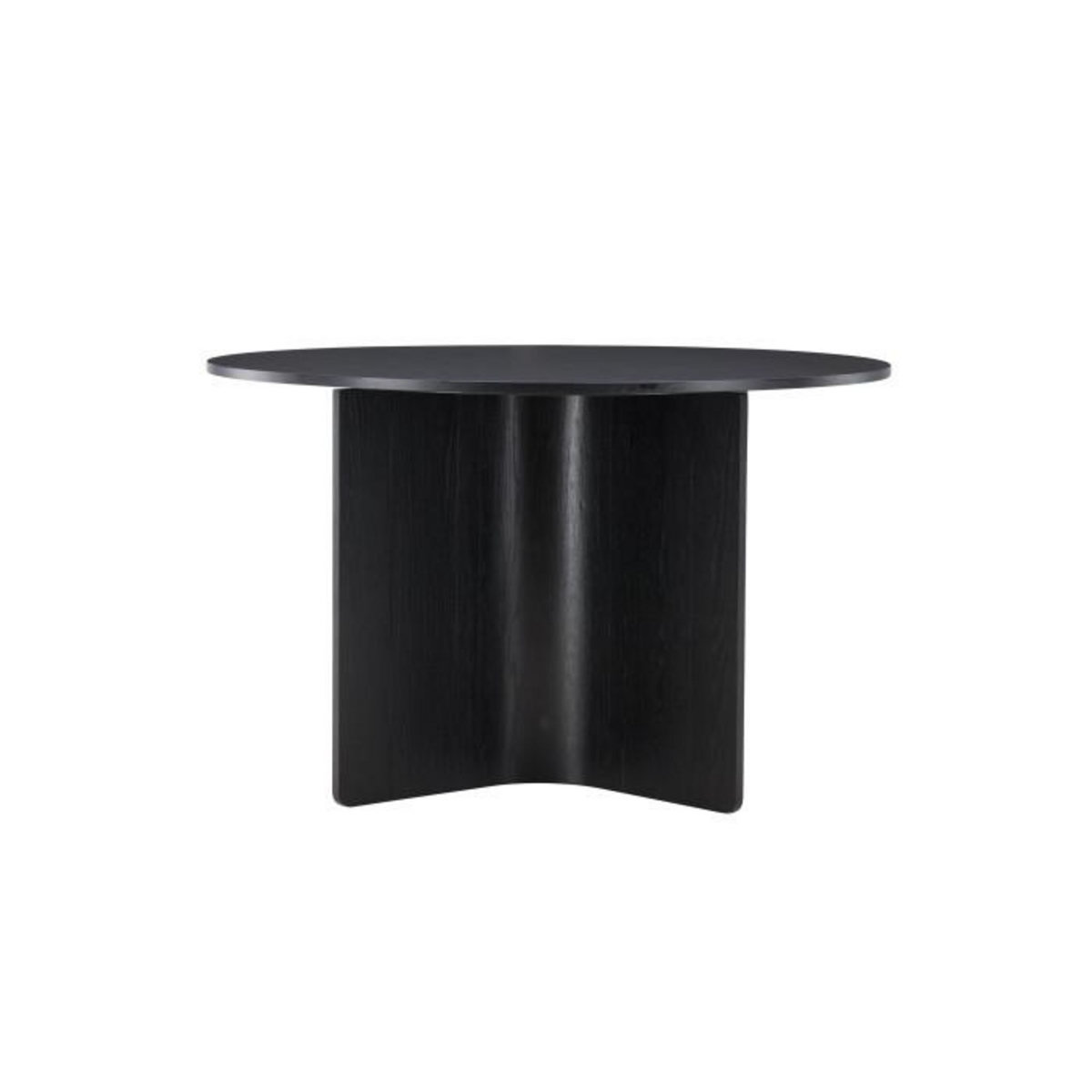 Paris Prix Table à Manger Ronde  Tyreso  120cm Noir