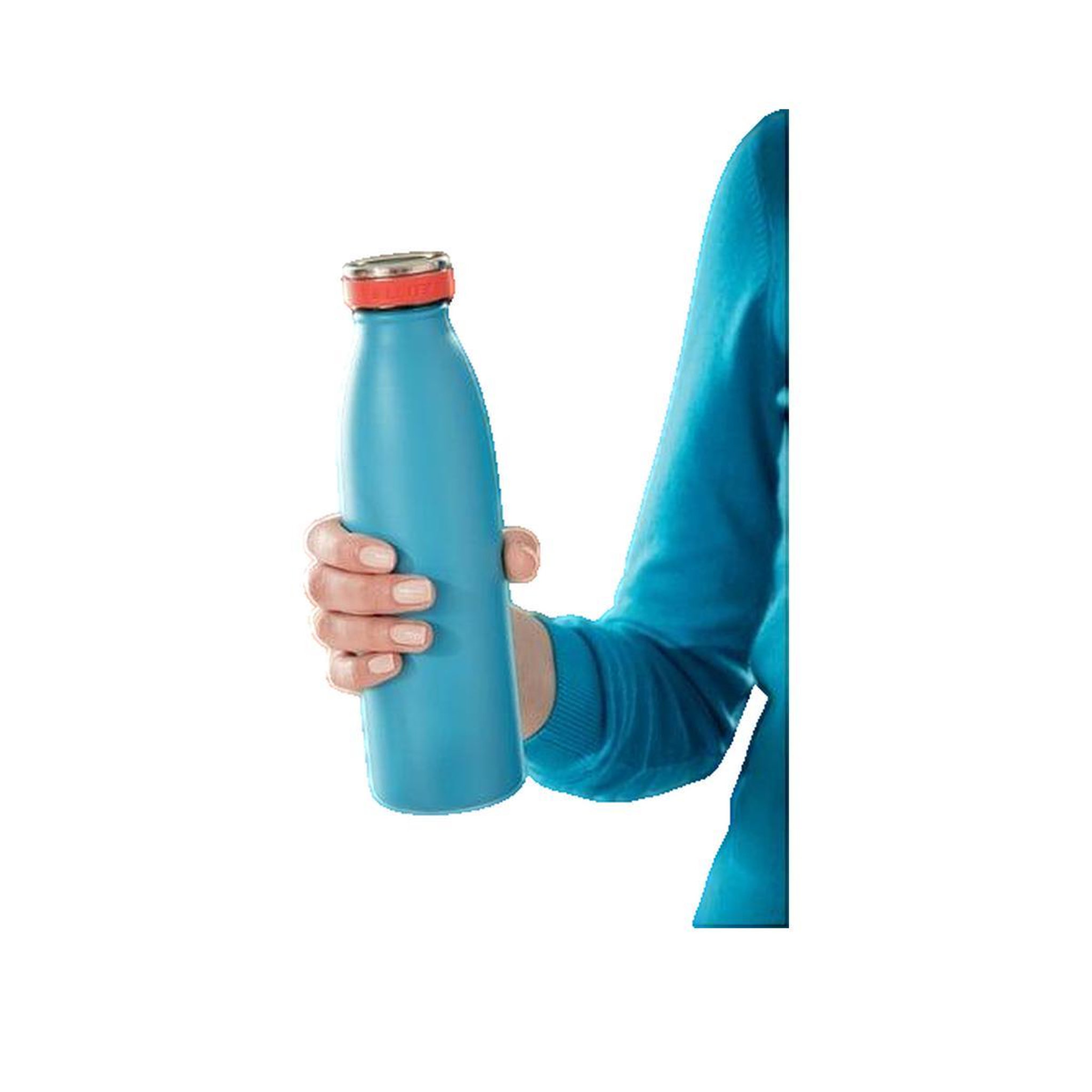 Voir la diapositive 3 : Leitz Bouteille isotherme Leitz Cosy 500 ml en acier inoxydable bleu