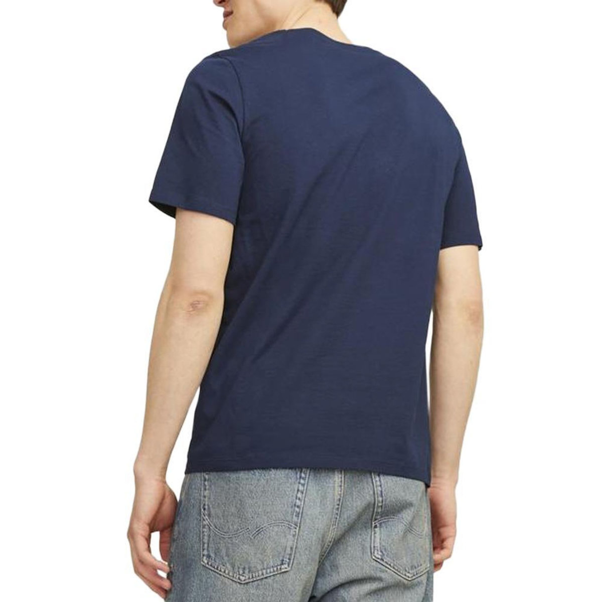 Jack & Jones T-Shirt Marine/Vert Homme Jack & Jones Whtiley