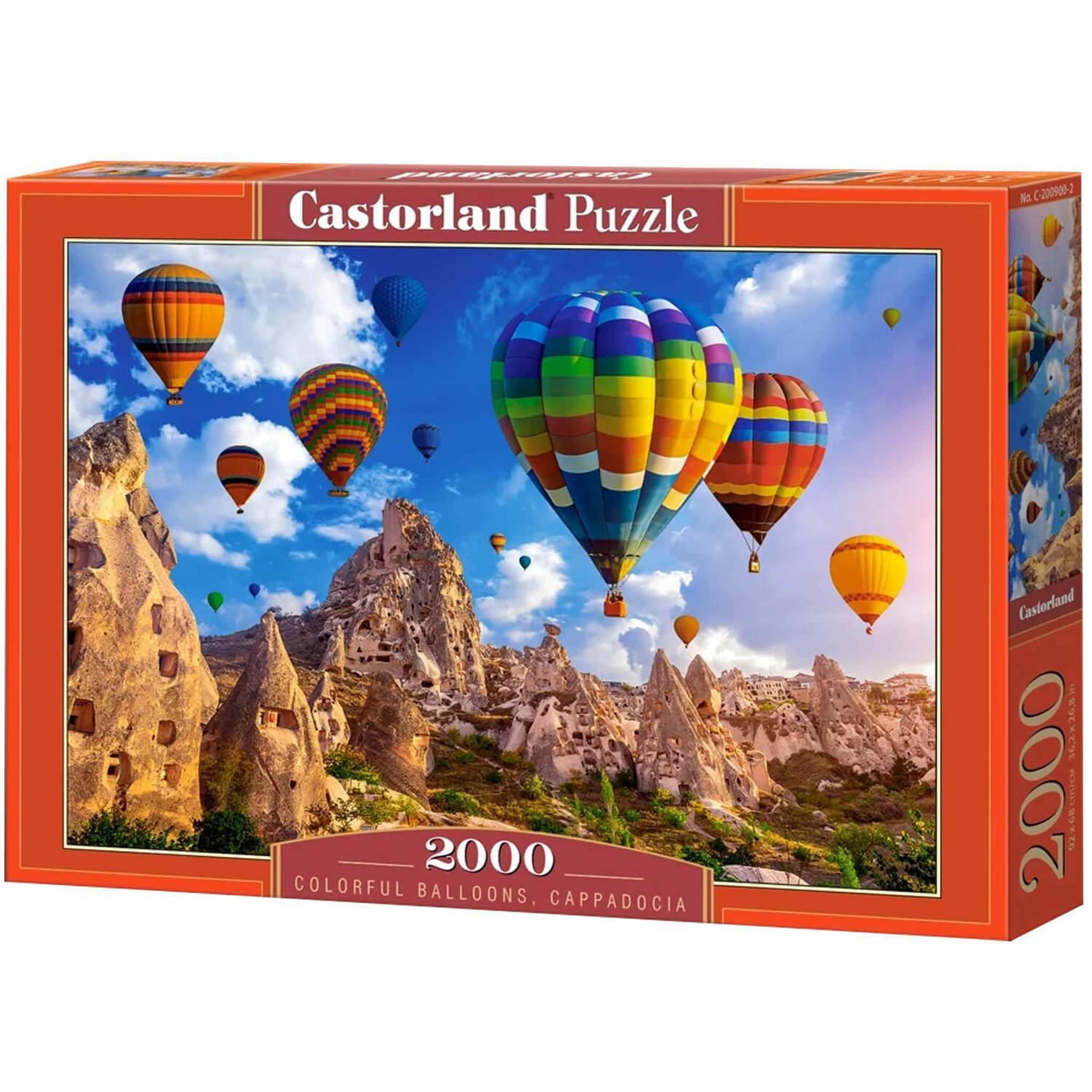 Voir la diapositive 2 : Castorland Puzzle 2000 pièces : Ballons colorés, Cappadoce