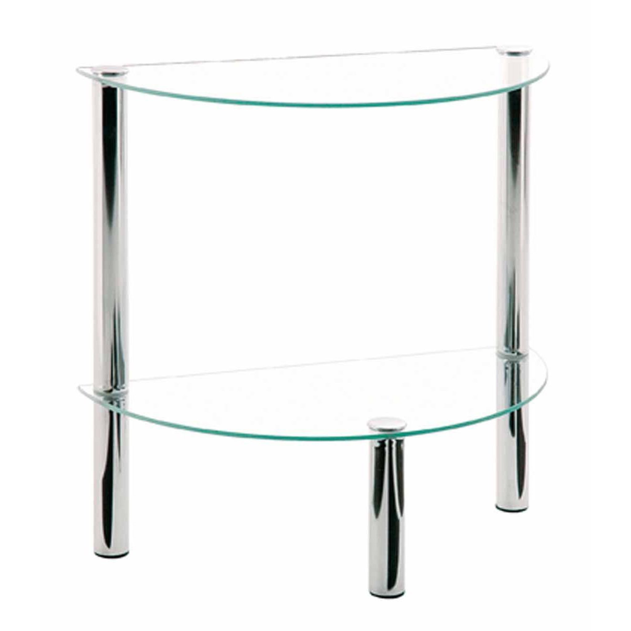 Paris Prix Table d'Appoint Design  Eliot  47cm Transparent