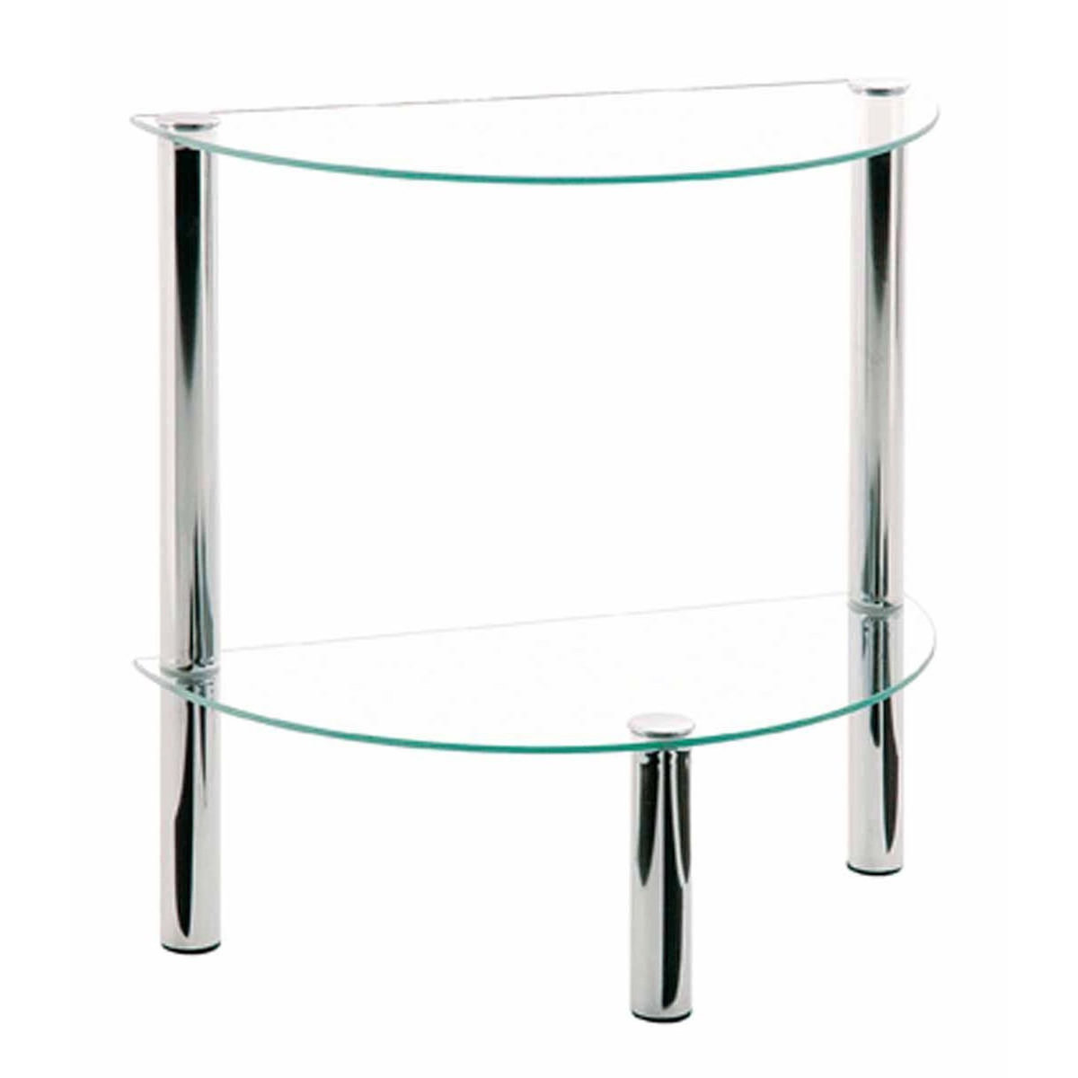 Paris Prix Table d'Appoint Design  Eliot  47cm Transparent