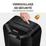 Voir la diapositive 4 : Fellowes Destructeur MICROSHRED LX45 NOIR