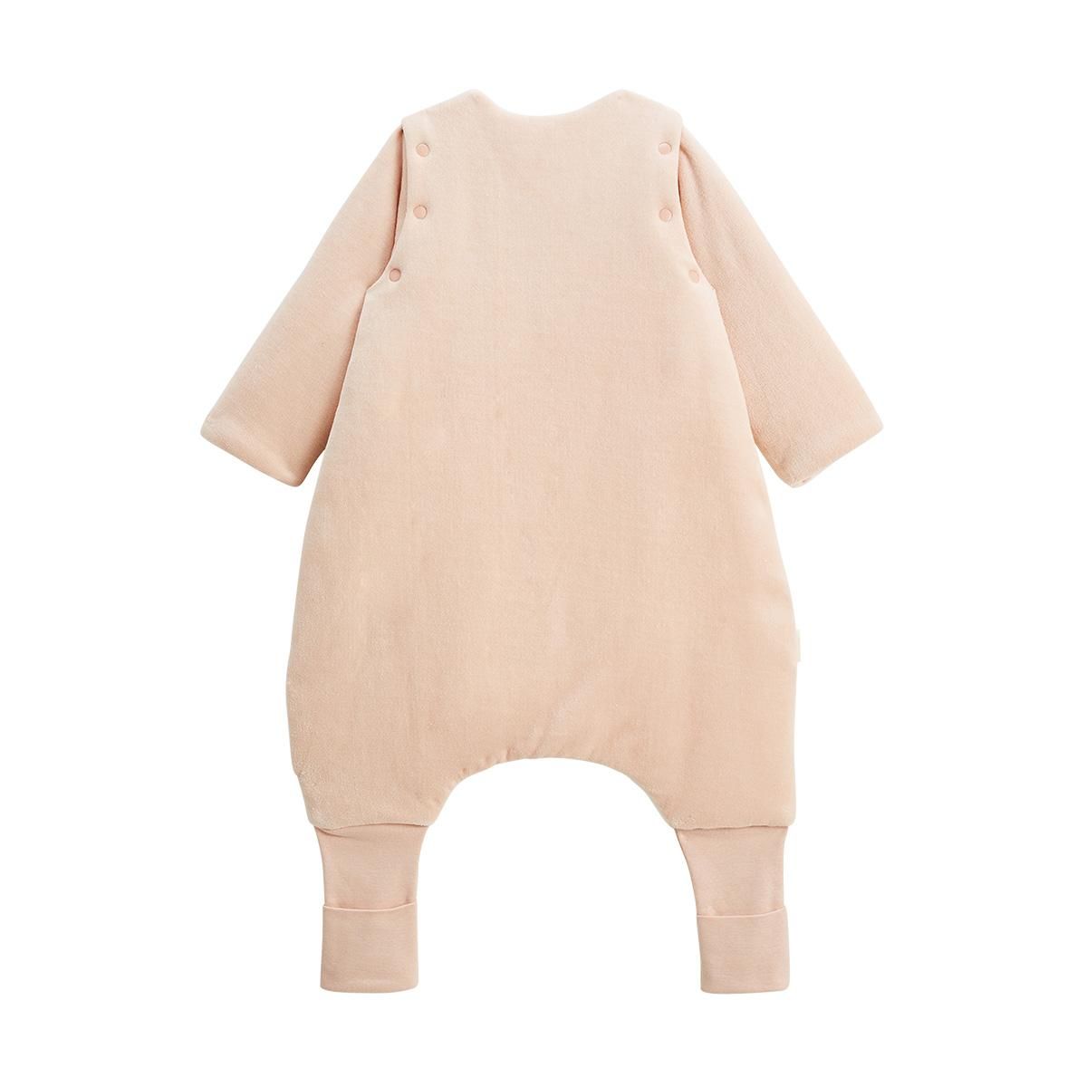 Petit Béguin Turbulette d'hiver en velours avec pieds retroussables et manches amovibles Manouk