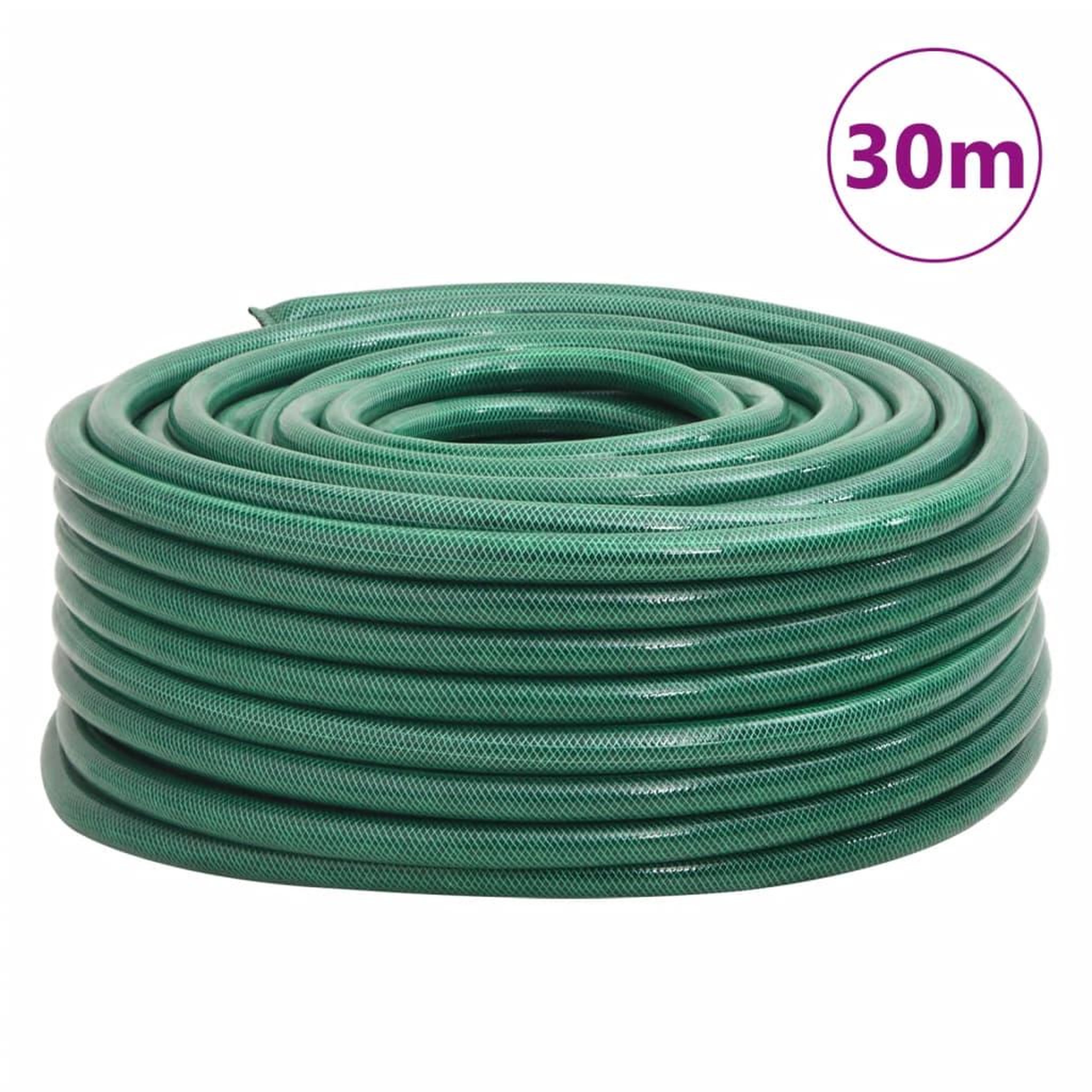 Voir la diapositive 5 : VIDAXL Tuyau d'arrosage vert 1  30 m PVC
