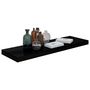 Voir la diapositive 3 : VIDAXL Etagere murale flottante 4 pcs Noir brillant 80x23,5x3,8 cm MDF