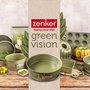 Voir la diapositive 6 : ZENKER Ensemble de 2 Moules à manqué et à savarin double fond 26 cm Zenker Green Vision