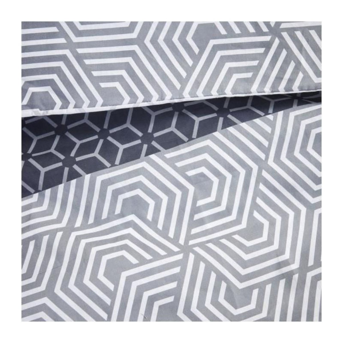 Today Parure de lit 2 personnes - TODAY - Sunshine 16.4 - 220 x 240 cm - 100% Coton imprimé