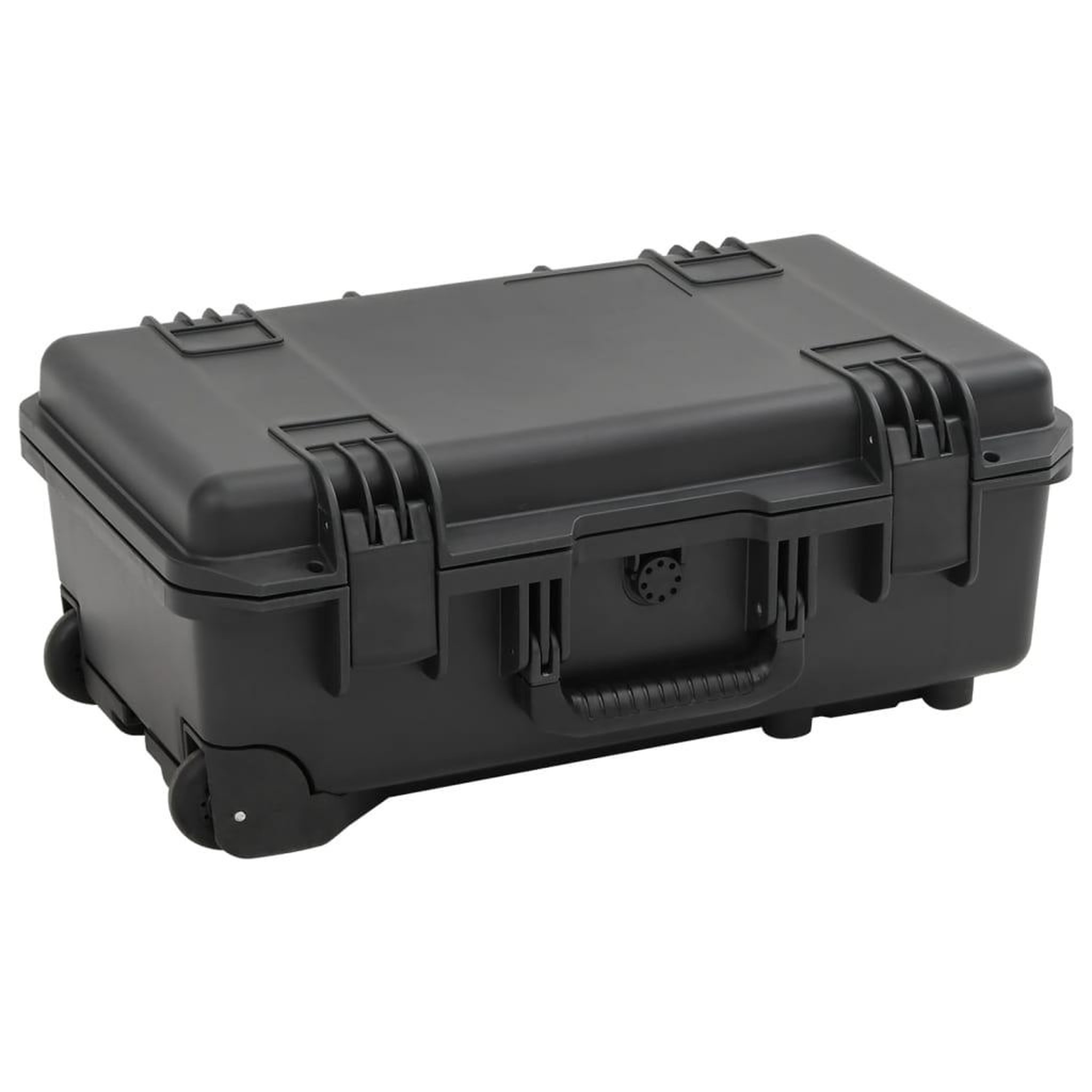 VIDAXL Valise de vol portable Noir 55x35x22,5 cm PP