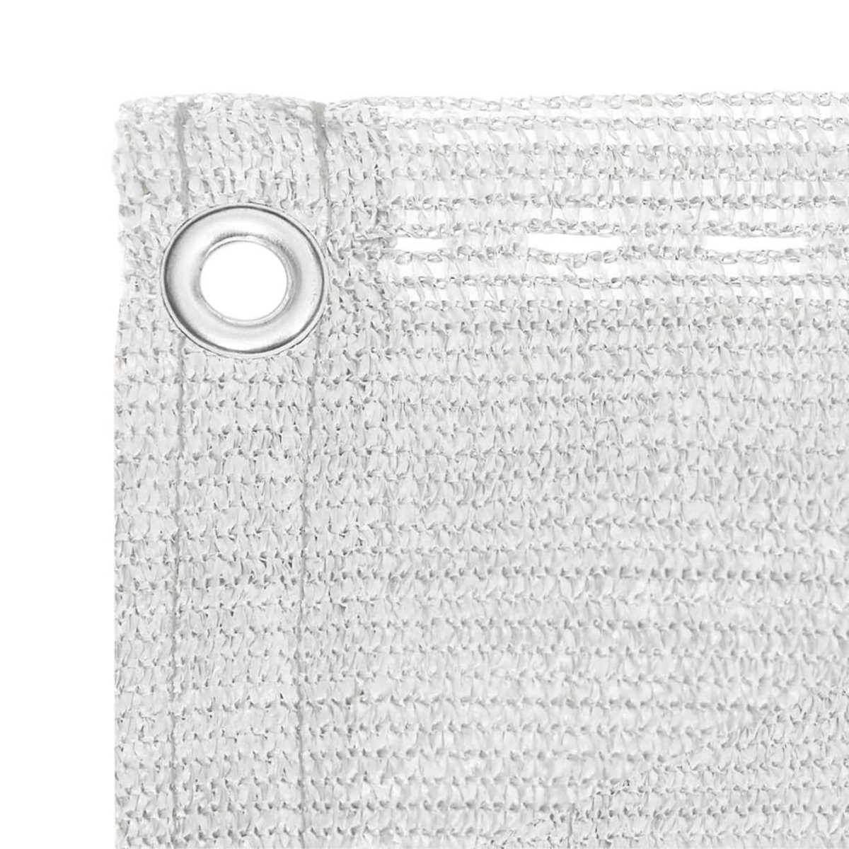 VIDAXL Ecran de balcon Blanc 75x500 cm PEHD