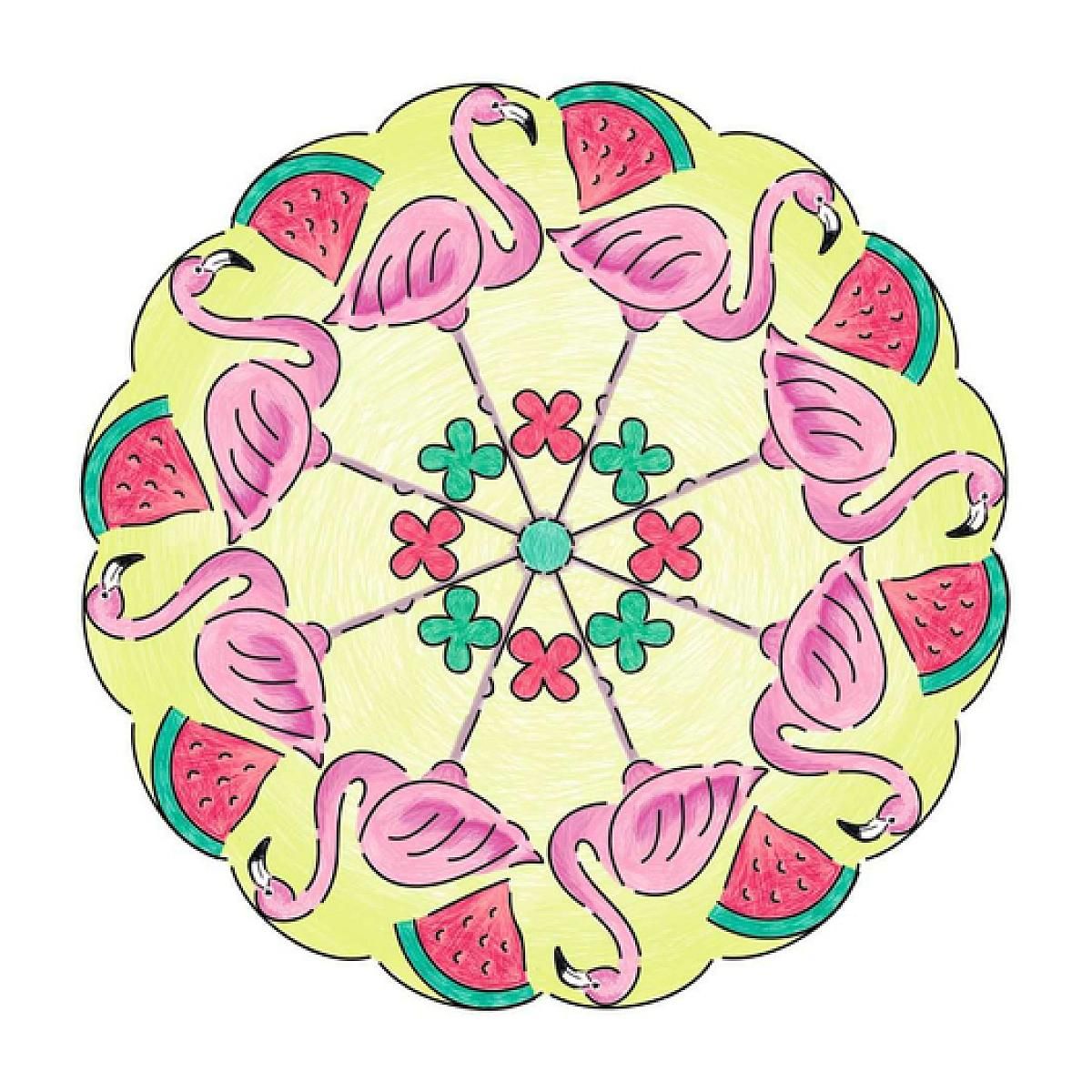RAVENSBURGER Mandala - midi - Flamingo