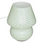 Voir la diapositive 1 : ATMOSPHERA Lampe à Poser en Verre  Cara  18cm Vert