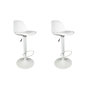 Voir la diapositive 1 : The Home Deco Factory Lot de 2 tabourets de bar blanc