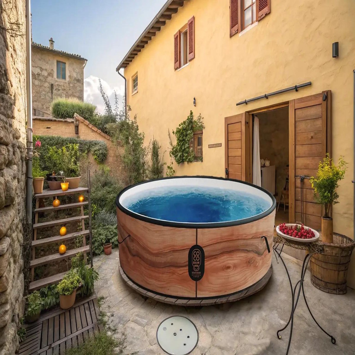 COCO SPA Piscine gonflable 250 cm Aruba XL, 2700 litres