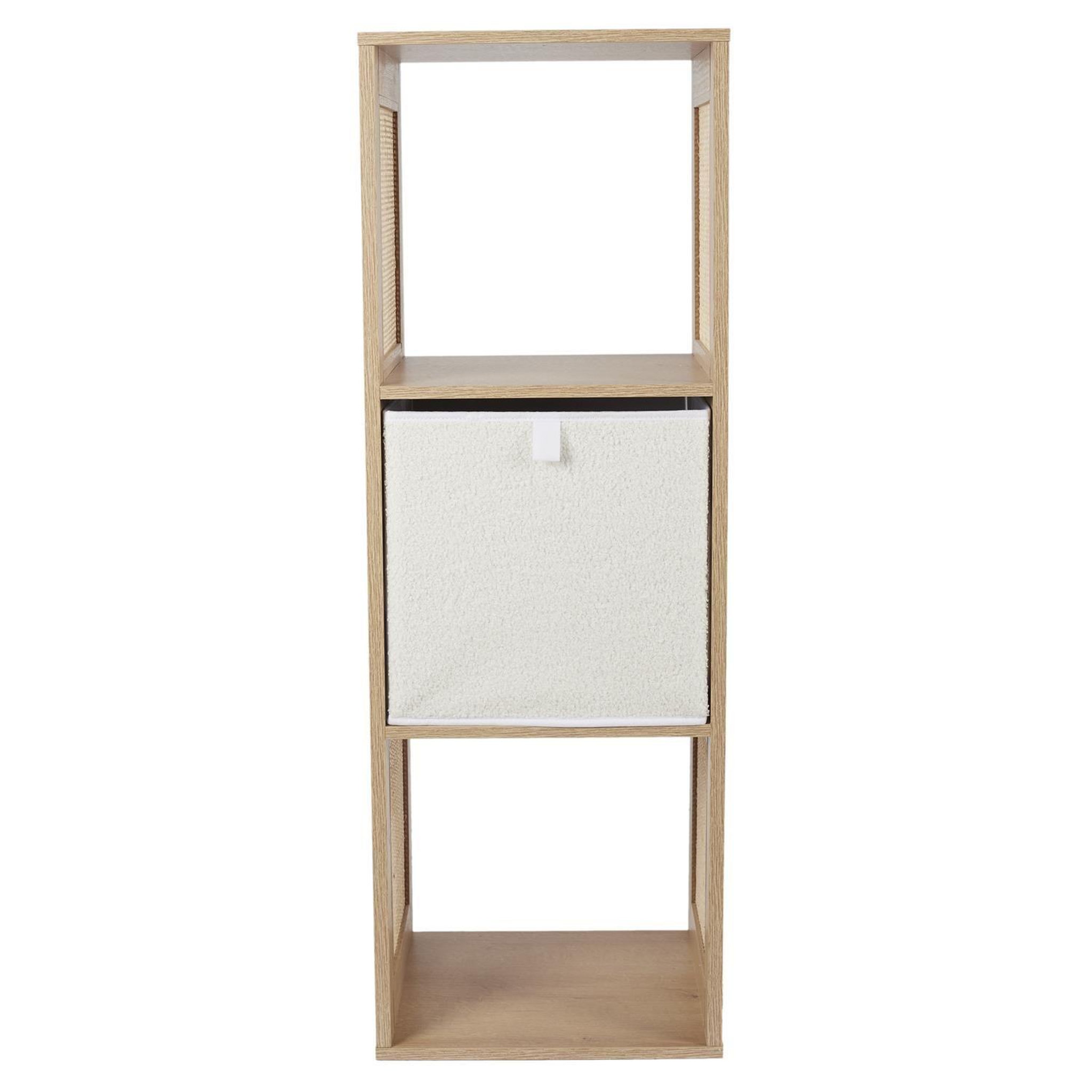 Voir la diapositive 5 : The Home Deco Factory Etagère de rangement 3 cases bali - marron