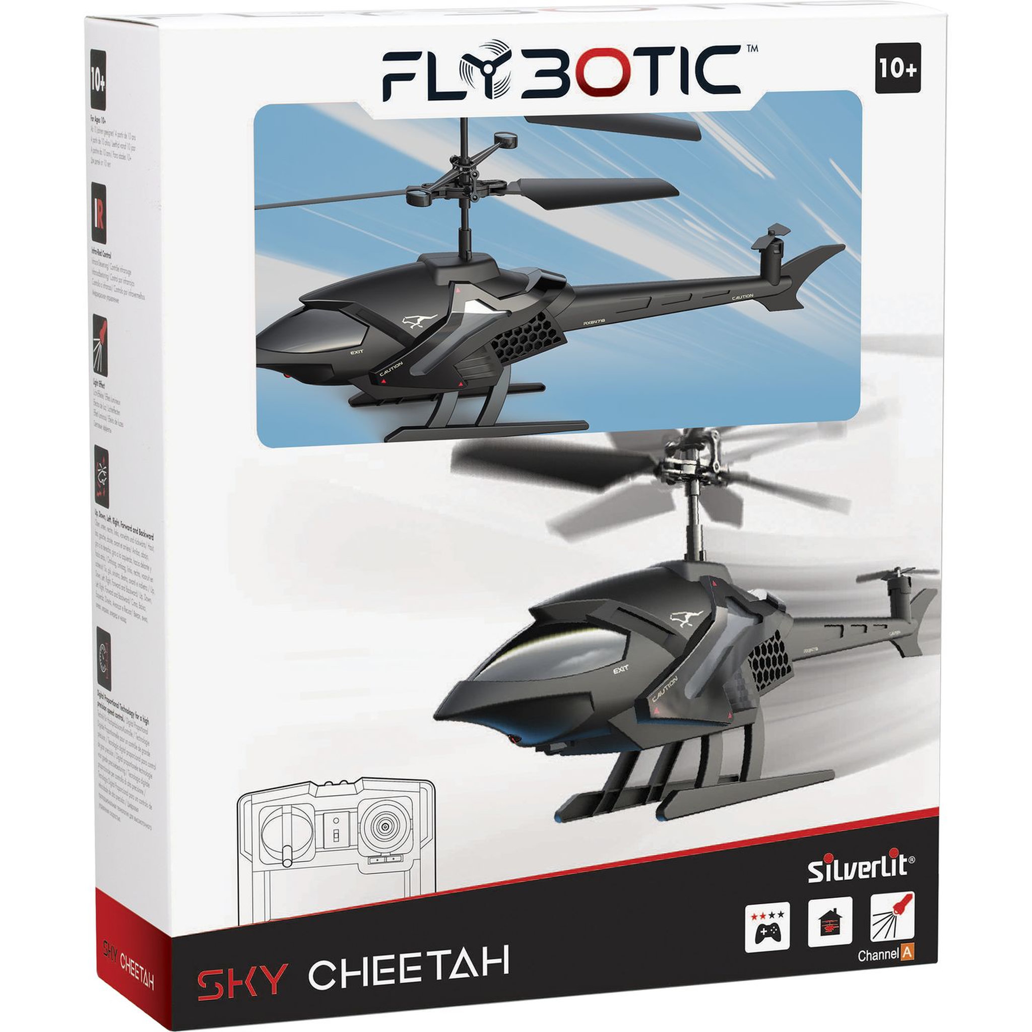 Voir la diapositive 3 : SILVERLIT Hélicoptère radiocommandé Sky Cheetah