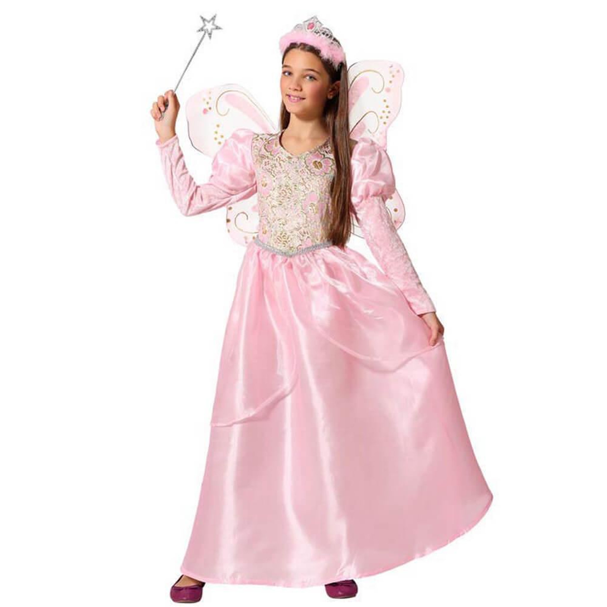 ATOSA Déguisement de la Fée Marraine - Fille - 5/6 ans (110 à 116 cm)