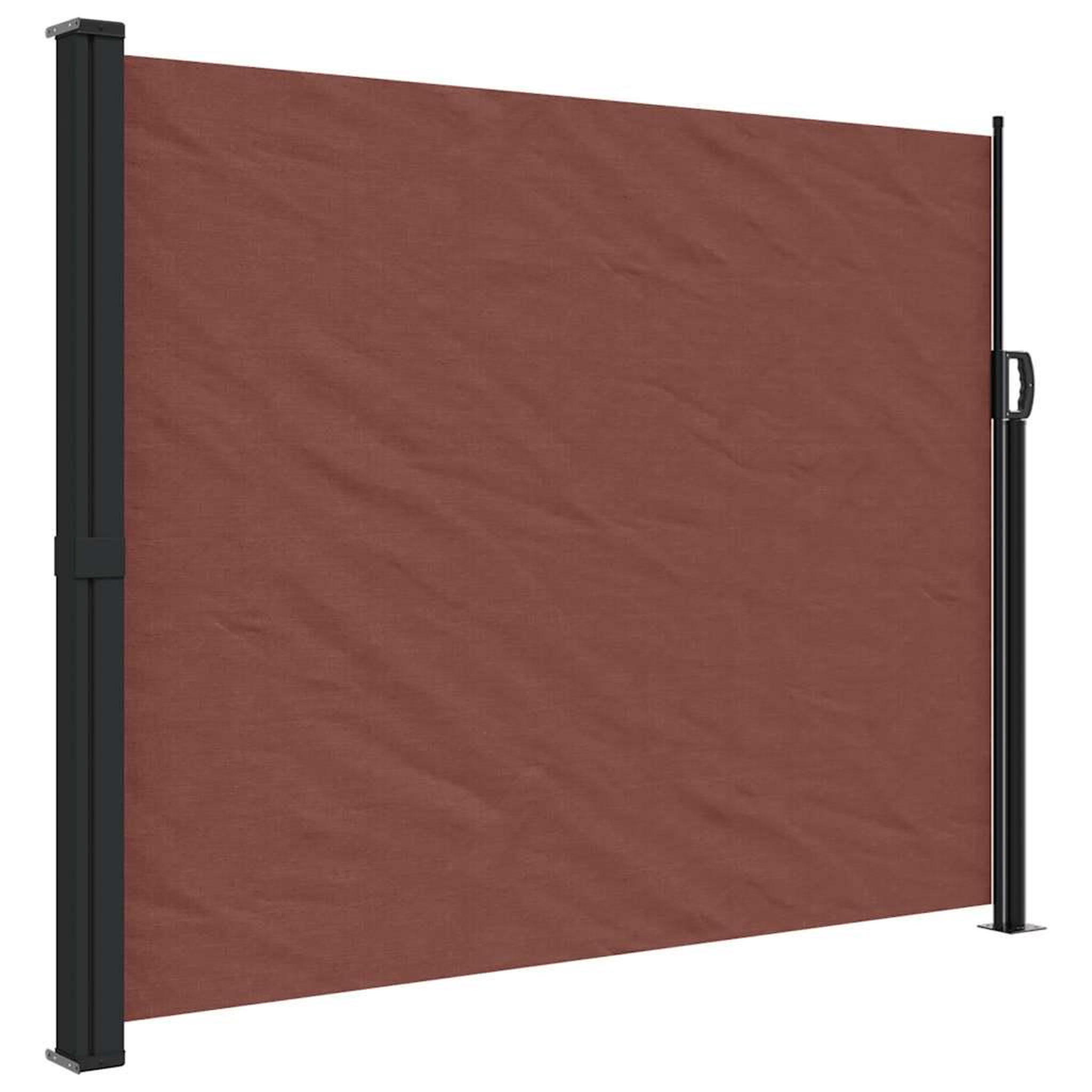 Voir la diapositive 2 : VIDAXL Auvent lateral retractable marron 160x300 cm