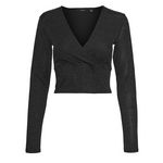 Vero Moda T  hirt Manches Longues  Femme Vero Moda Kanva. Coloris disponibles : Noir