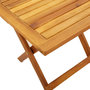 Voir la diapositive 6 : VIDAXL Table d'appoint de jardin 40x40x40 cm bois d acacia massif