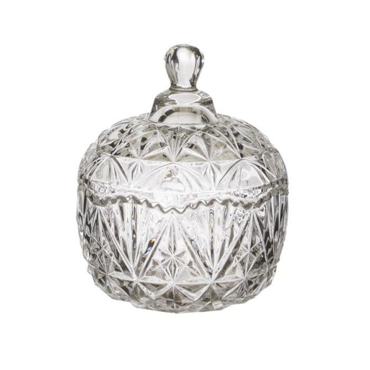 Paris Prix Lot de 2 Bonbonnières  Héléana  26cm Transparent