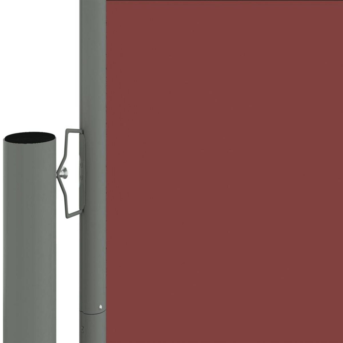 VIDAXL Auvent lateral retractable Marron 117x1200 cm