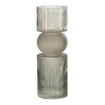 Paris Prix Vase Design en Verre  Bonbon  35cm Gris