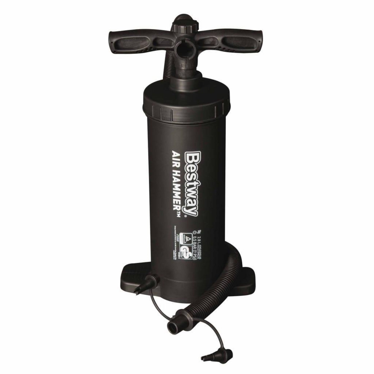 BESTWAY Bestway Pompe de gonflage Air Hammer Noir