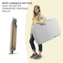 Voir la diapositive 5 : KINDERKRAFT Lit bebe sofi pratique et confortable