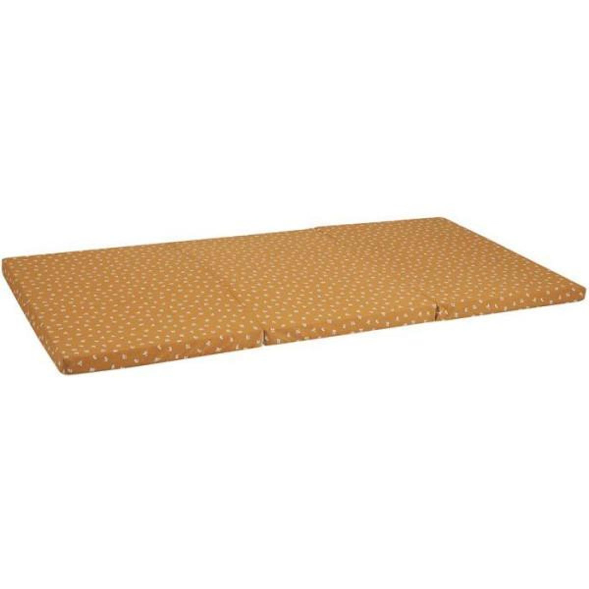 CANDIDE Matelas de voyage - 120 x 60 cm - Ep. 4 cm - Pliant - Camel - CANDIDE