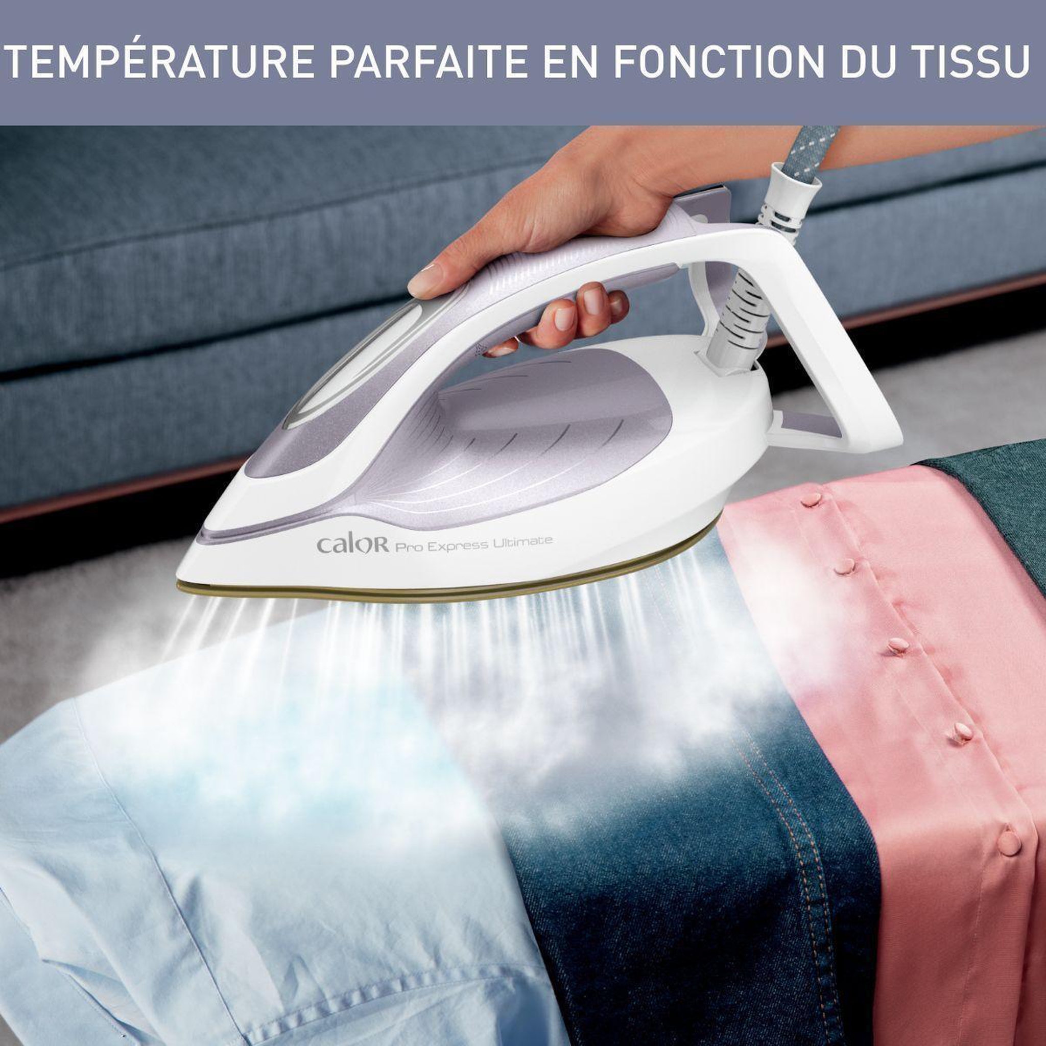 Voir la diapositive 3 : CALOR Centrale vapeur GV9713C0 Pro Express Ultimate 2