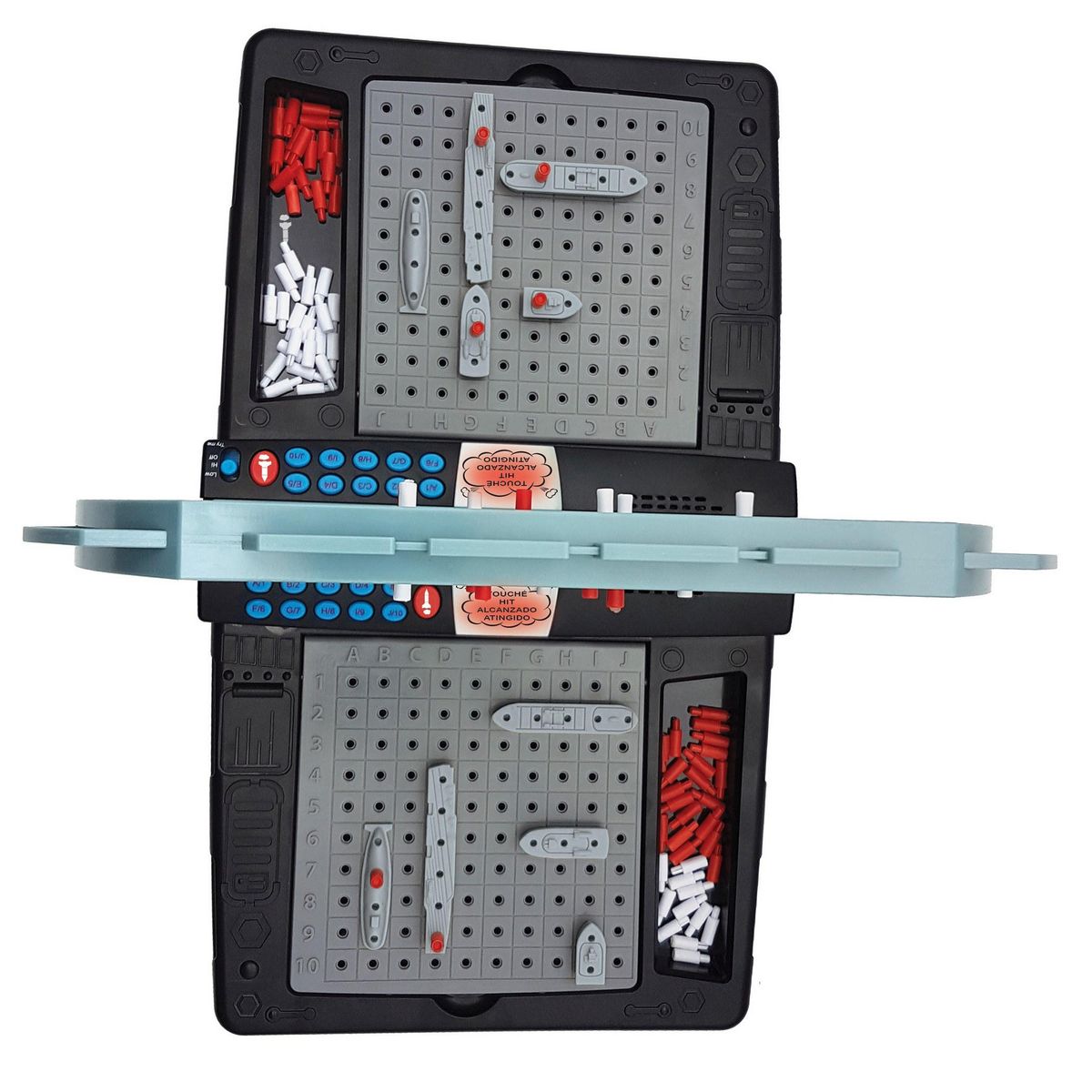 Lexibook Bataille Navale électronique parlante lumineuse (FR/EN/ES/PT)