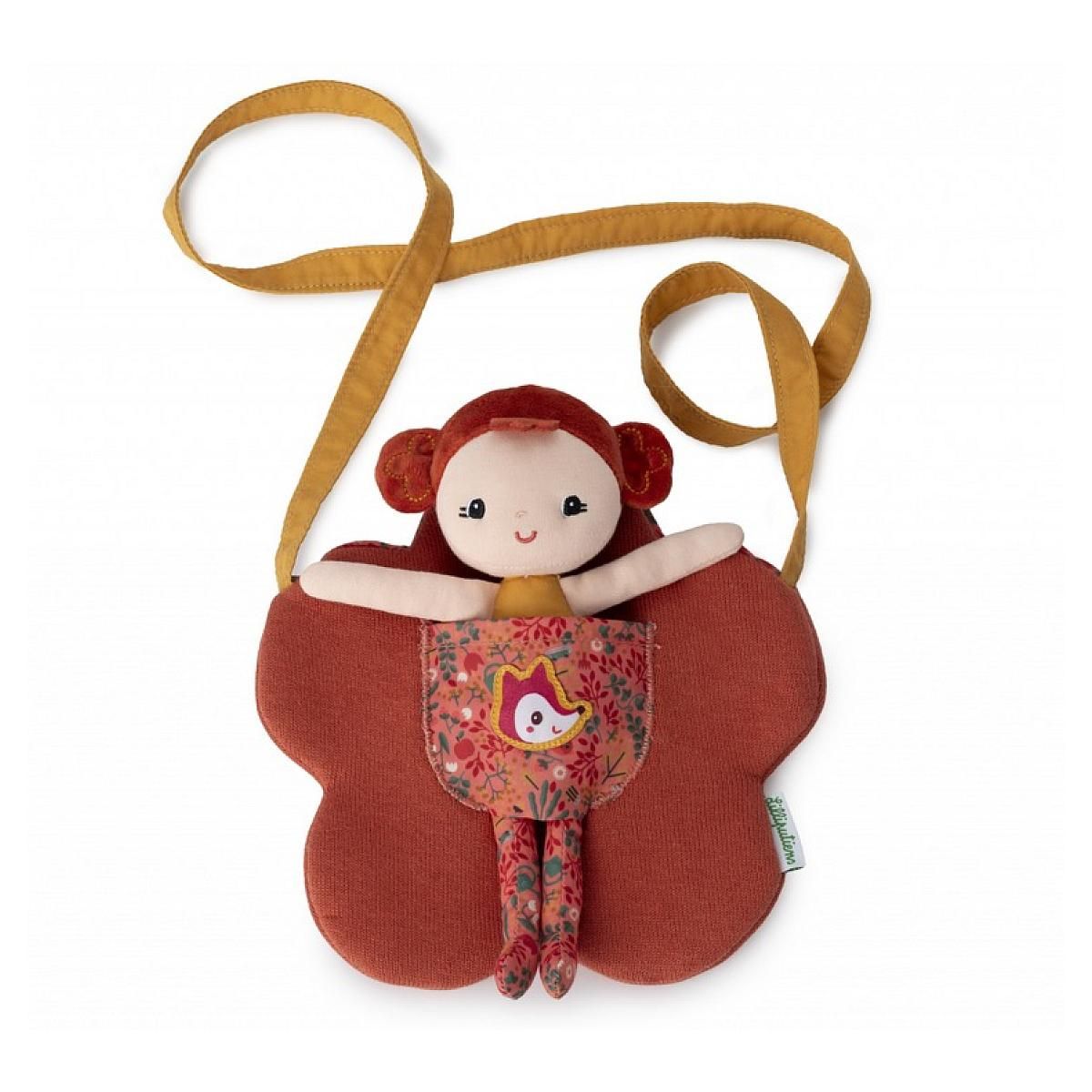 LILLIPUTIENS Mon sac fleur et sa poupee Adele