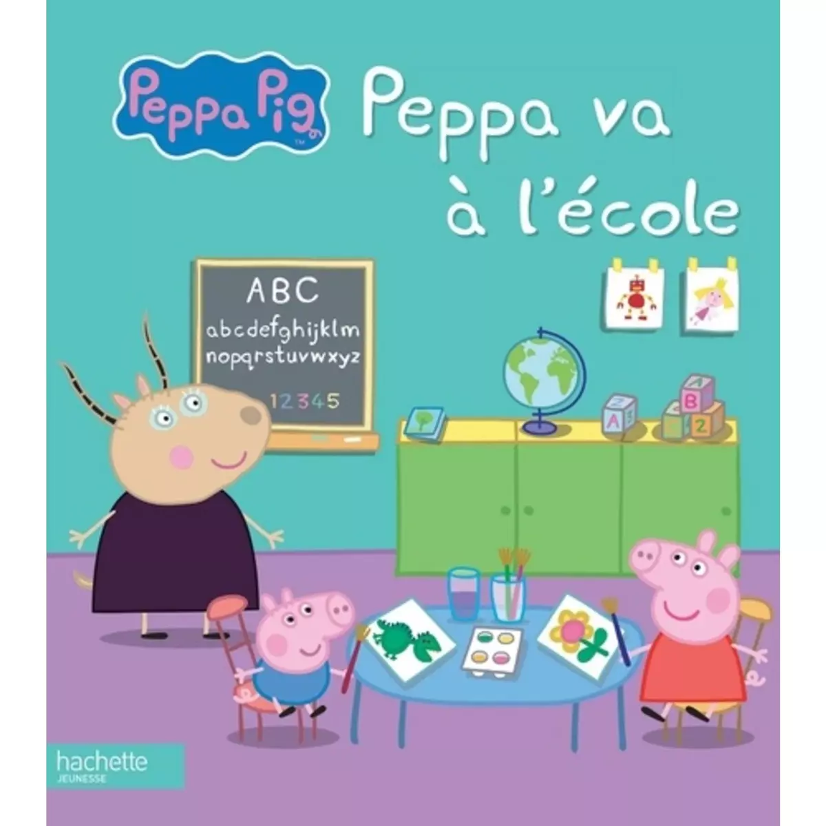  PEPPA VA A L'ECOLE, Hachette Jeunesse