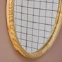 Voir la diapositive 3 : SWEEEK Miroir rond en bois de pin Ø60cm GEORGIA