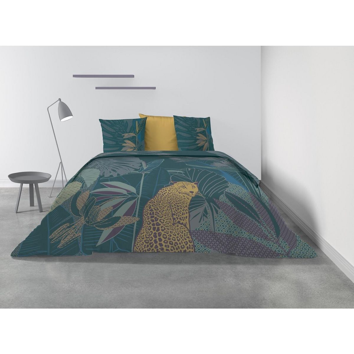 Les Ateliers du Linge Parure Housse De Couette 3pcs 260x240cm 100%coton 47fils Wayapi