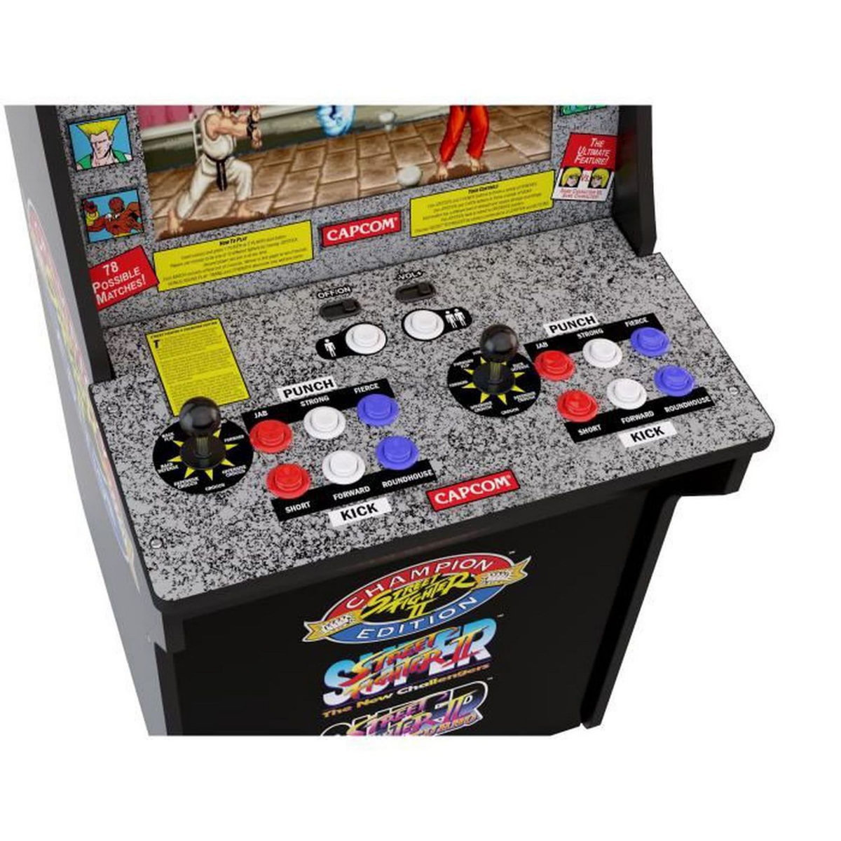 Borne de Jeu d'Arcade Street Fighter 2