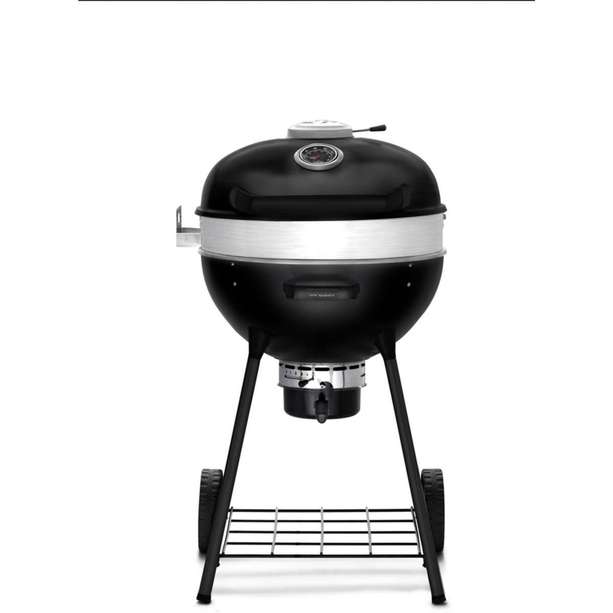 NAPOLEON Barbecue charbon Pack Kettel Pro 57cm noit mat + plancha