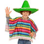 Voir la diapositive 2 : WIDMANN Déguisement Poncho Mexicain - Enfant - 5/7 ans (110 à 122 cm)