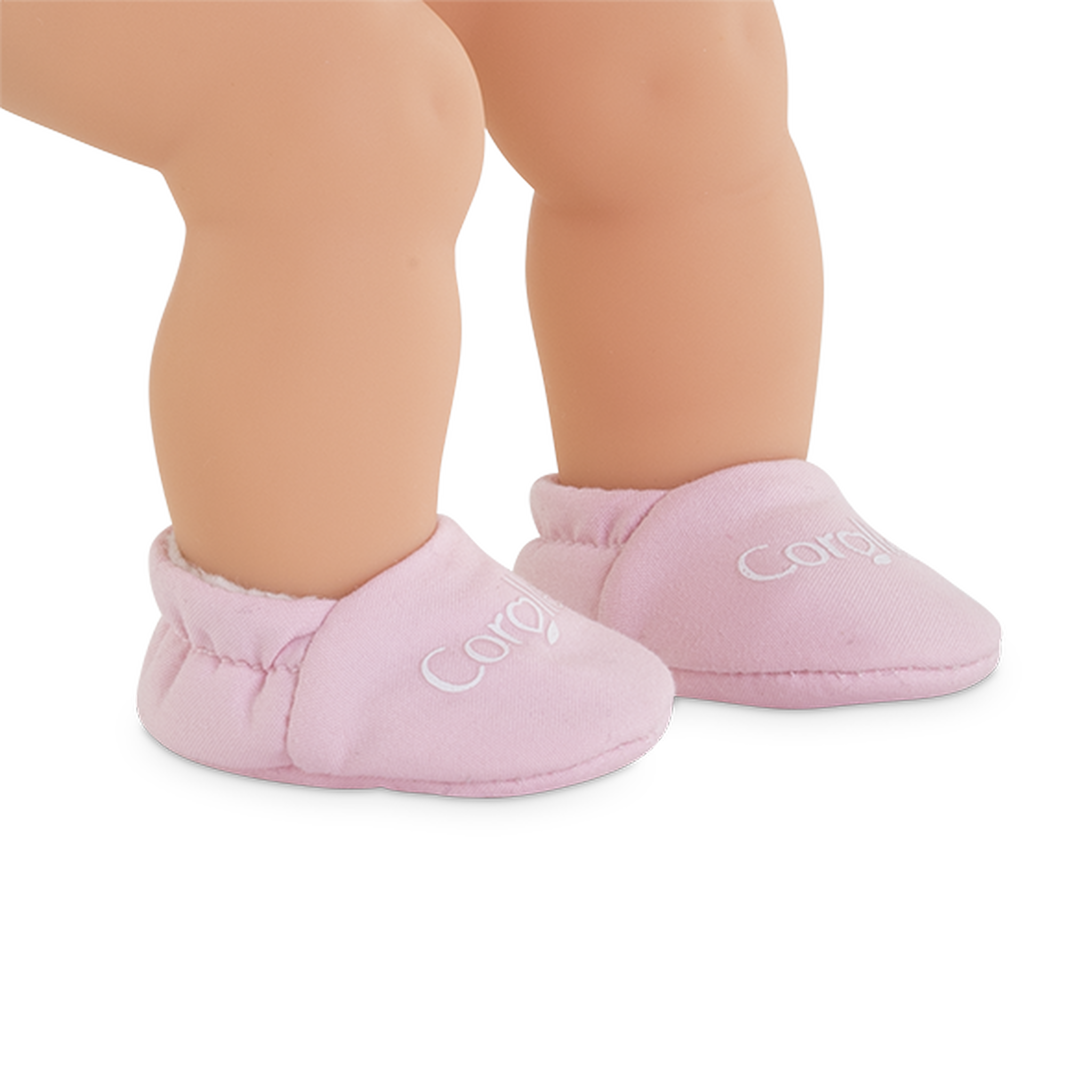 Voir la diapositive 2 : Corolle Chaussons roses pour poupon 30 cm