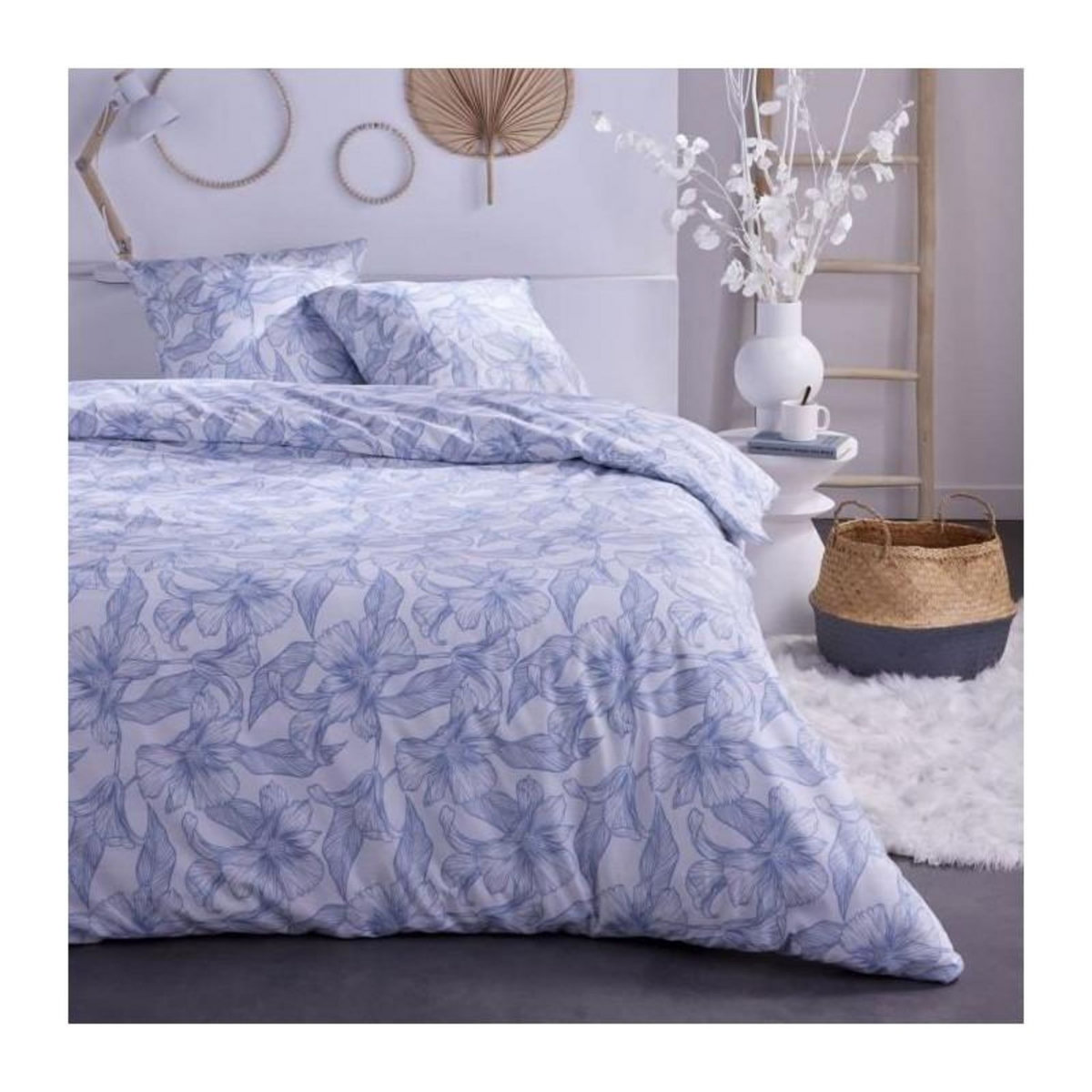 Today Parure de lit - TODAY - Sunshine - 123403 - 2 personnes - 220x240 cm - Coton - Imprimé 15.38