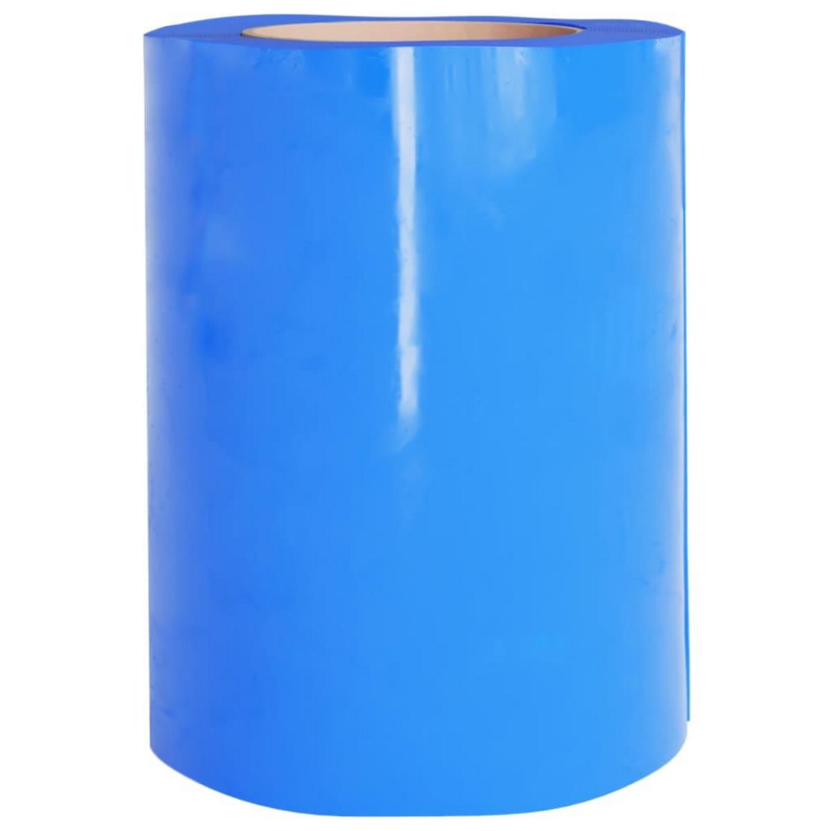 VIDAXL Rideau de porte bleu 300 mmx2,6 mm 25 m PVC