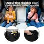 Voir la diapositive 5 : KINDERKRAFT Rehausseur auto isofix groupe 2 3 siege reglable