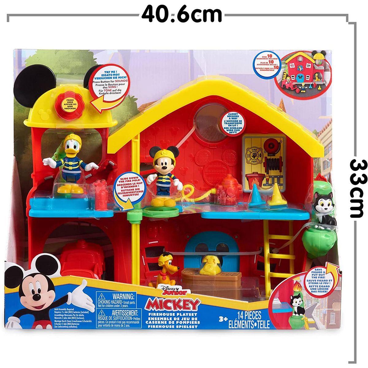 GP TOYS Mickey la caserne de pompier 