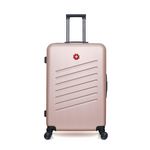 SWISS KOPPER SWISS KOPPER - Valise Grand Format ABS ZURICH 4 Roues 75 cm. Coloris disponibles : Rose, Noir, Vert, Beige, Bleu, Gris