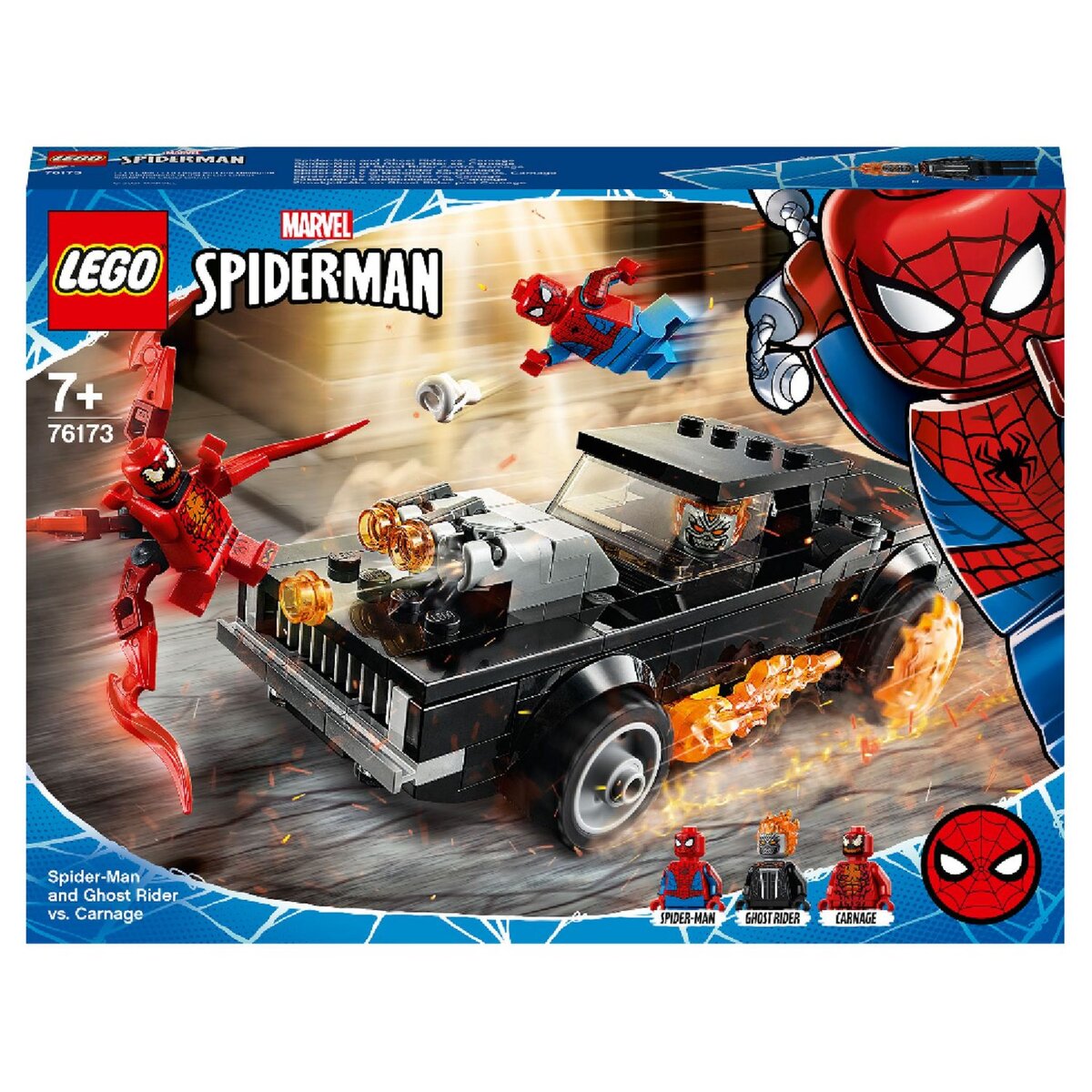 LEGO Marvel 76173 Spider-Man et Ghost Rider contre Carnage