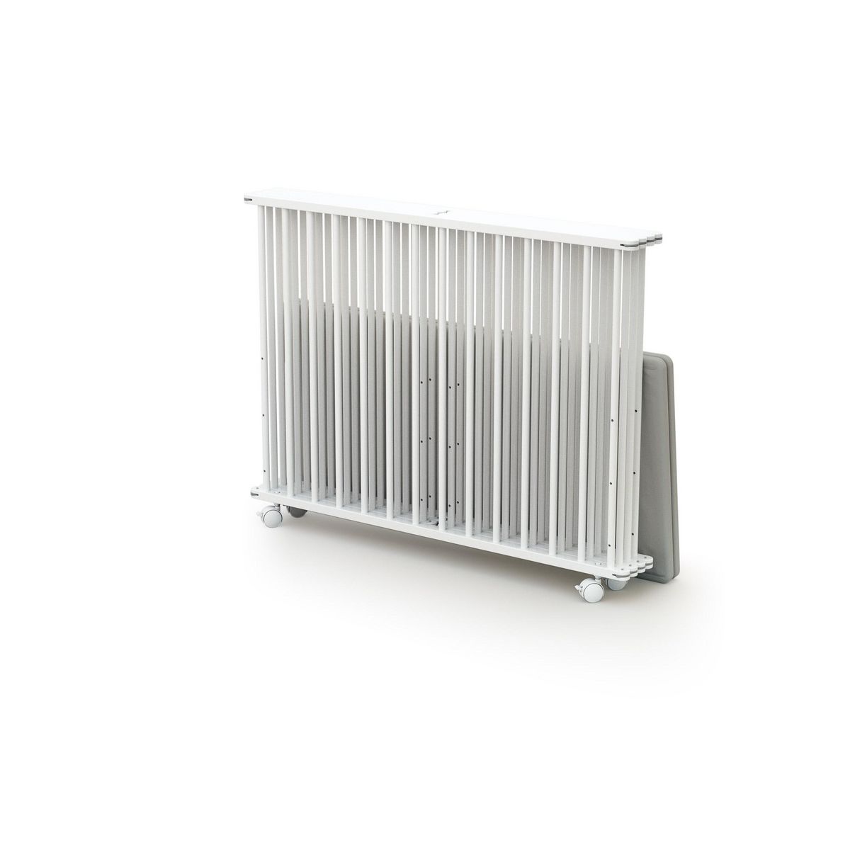 WEBABY Parc bébé pliant en bois 100 x 100 cm