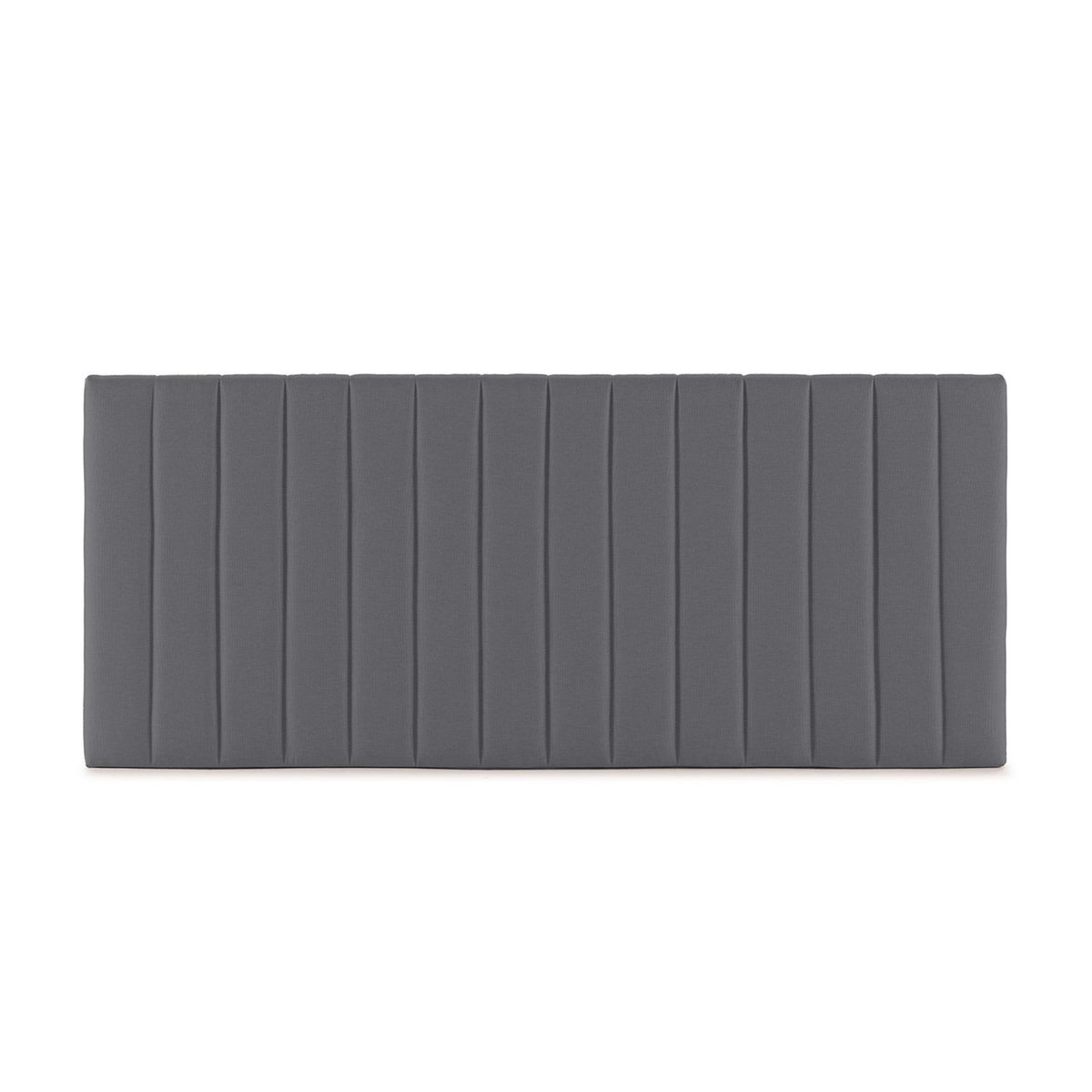 VS VENTA-STOCK Tête de lit tapissée Eris 160x60 cm Gris foncé