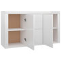 Voir la diapositive 5 : VIDAXL Buffet Blanc brillant 120x36x69 cm Bois d'ingenierie